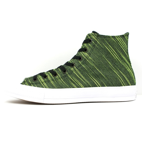 Converse Chuck Taylor All Star 2 Black Green White - Picture 2 of 6